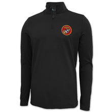 Load image into Gallery viewer, USMC Under Armour Light Weight 1/4 Zip (Black)