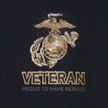 Load image into Gallery viewer, Marines Veteran I Did T-Shirt (Black)