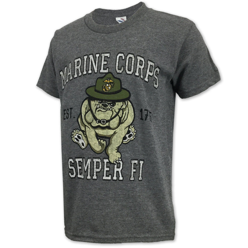 Marines Youth Retro T-Shirt (Graphite)