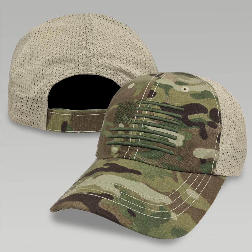 AMERICAN FLAG MESH HAT (CAMO) 3