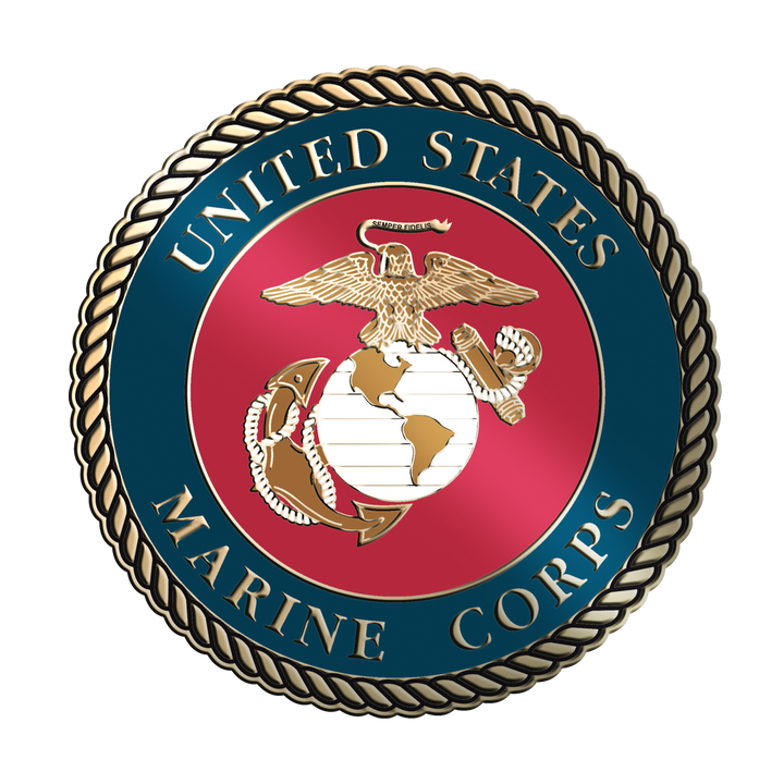 United States Marine Corps Masterpiece Medallion Certificate Frame (Horizontal)*