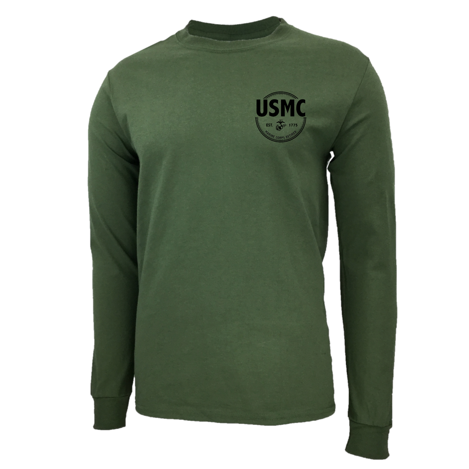 Marines Retired Long Sleeve T-Shirt