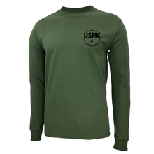 Load image into Gallery viewer, Marines Veteran Long Sleeve T-Shirt