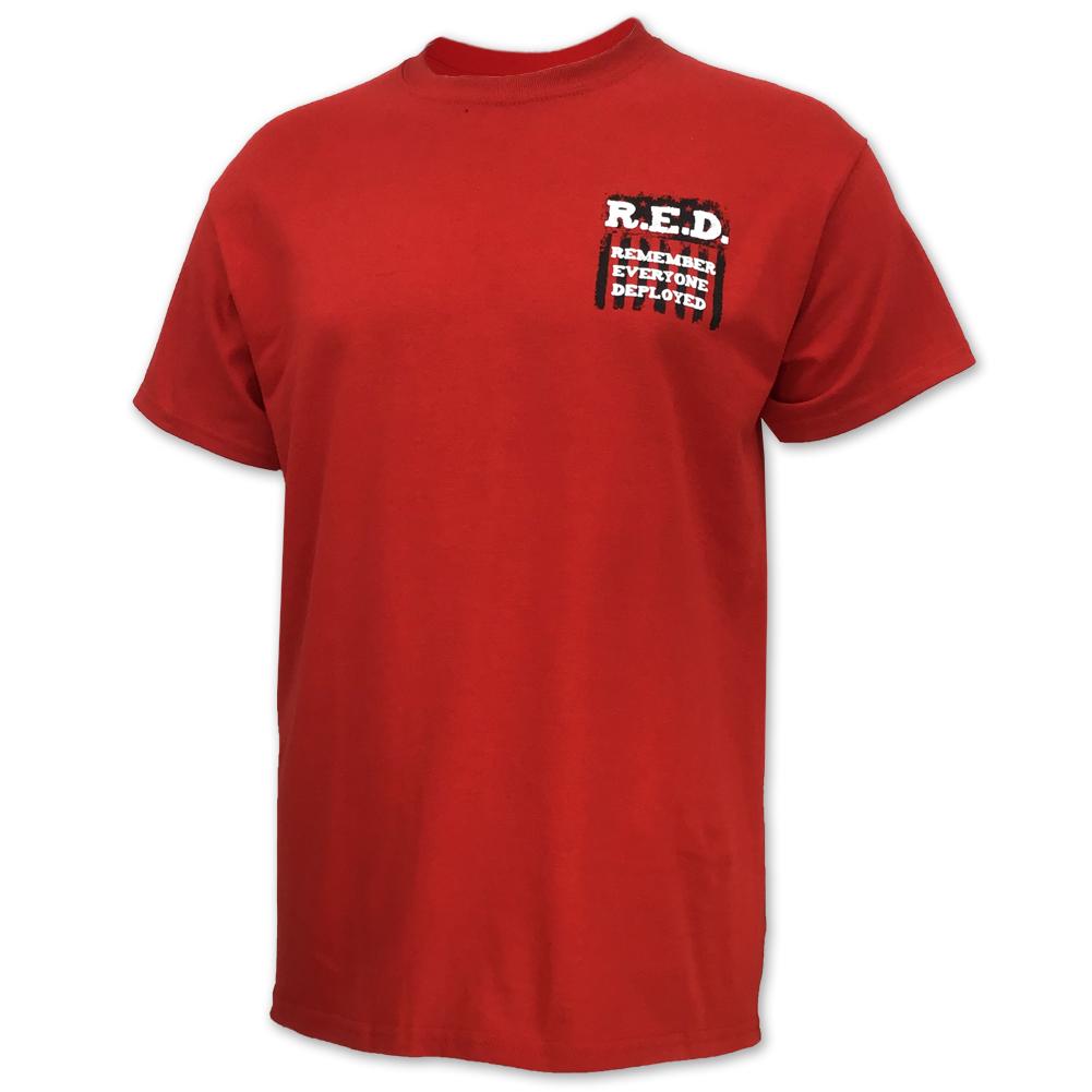 R.E.D. FRIDAY SOLDIER T-SHIRT (RED)