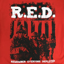 Load image into Gallery viewer, R.E.D. FRIDAY SOLDIER T-SHIRT (RED) 3