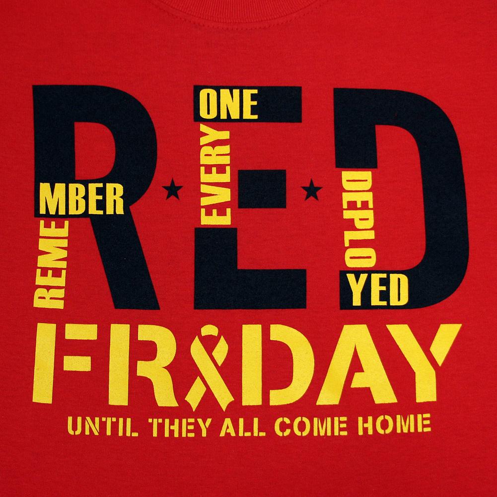 R.E.D. FRIDAY T-SHIRT (RED) 1