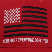 Load image into Gallery viewer, R.E.D. REMEMBER EVERYONE DEPLOYED HAT (RED) 3