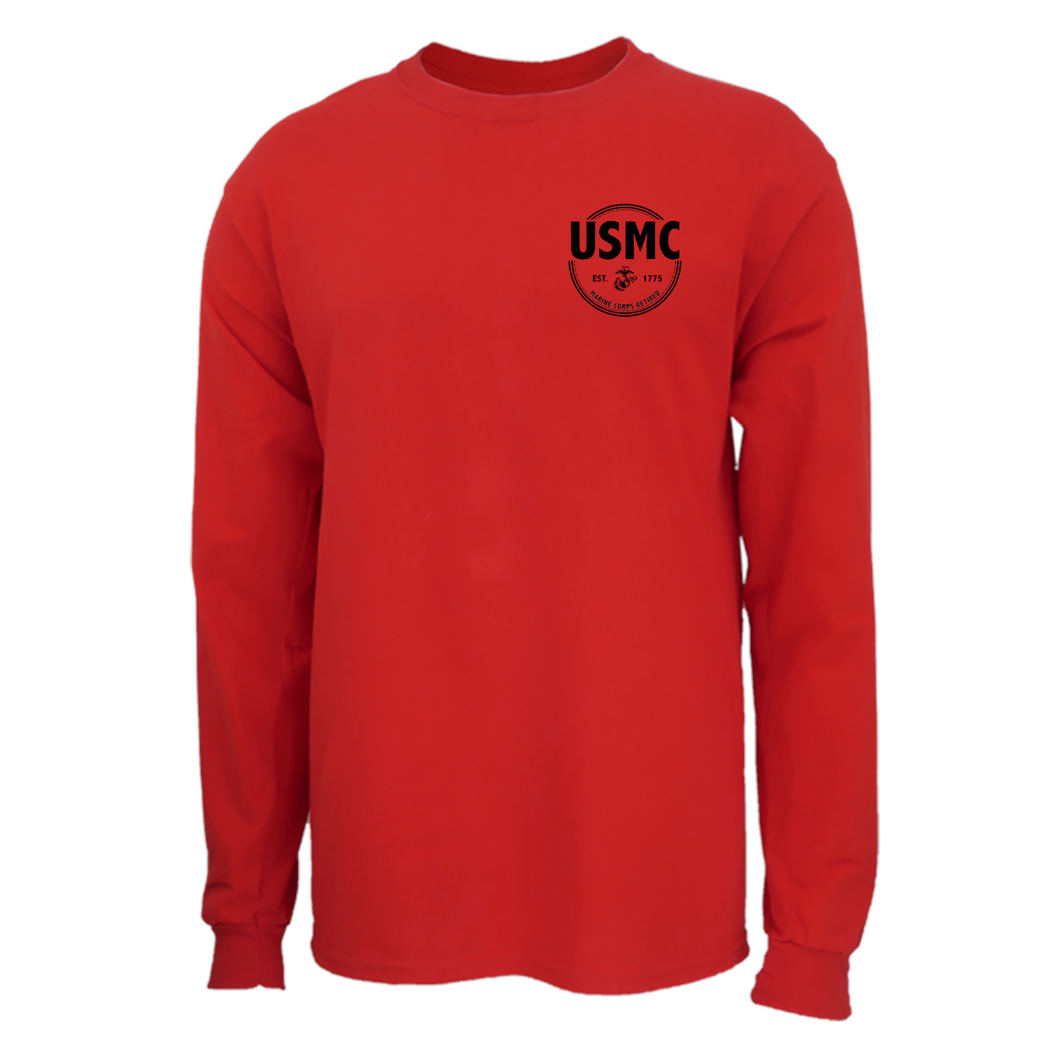 Marines Retired Long Sleeve T-Shirt