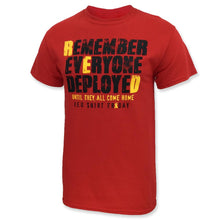 Load image into Gallery viewer, REMEMBER EVERYONE DEPLOYED T-SHIRT (RED) 2
