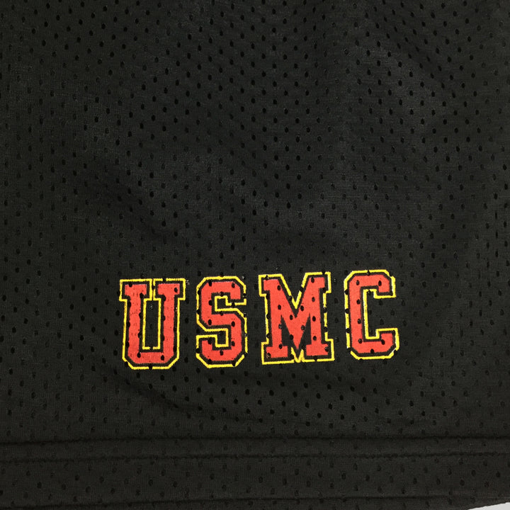 USMC Athletic Pocket Mesh Shorts (Black)