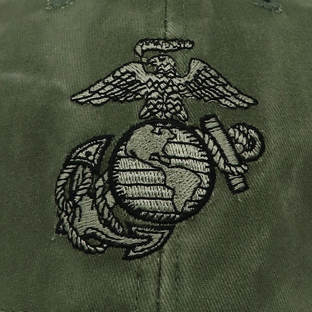 U.S. Marines EGA Hat (OD Green)