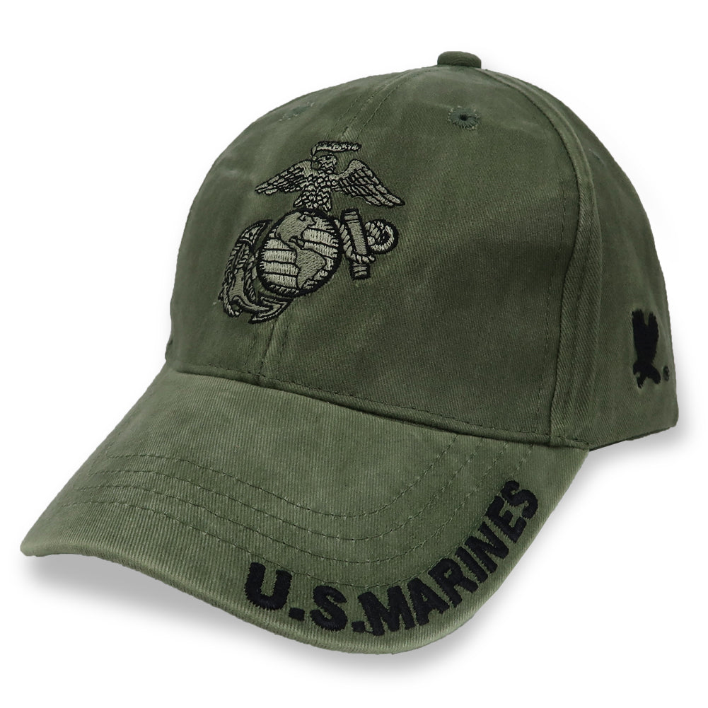 U.S. Marines EGA Hat (OD Green)