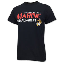 Load image into Gallery viewer, United States Marine Grandparent T-Shirt (Black)