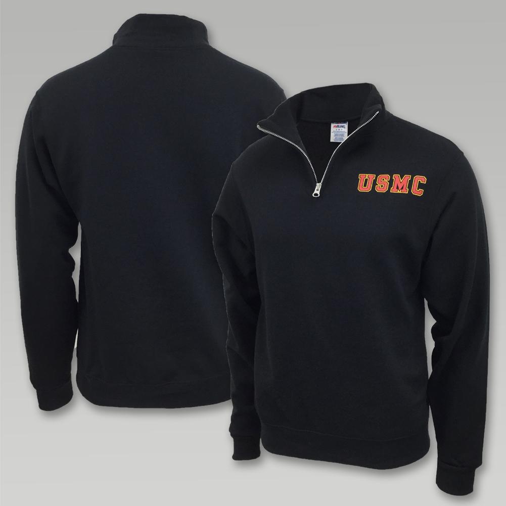USMC 1/4 Zip Sweatshirt