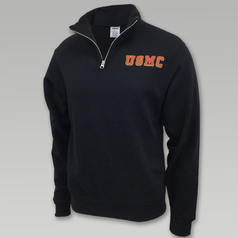 USMC 1/4 Zip Sweatshirt