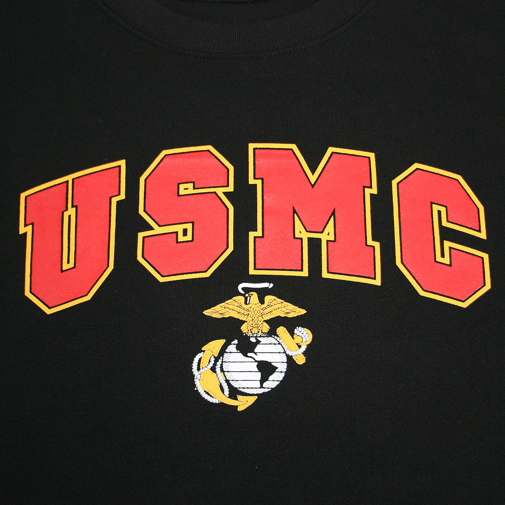 USMC Arch EGA Crewneck (Black)