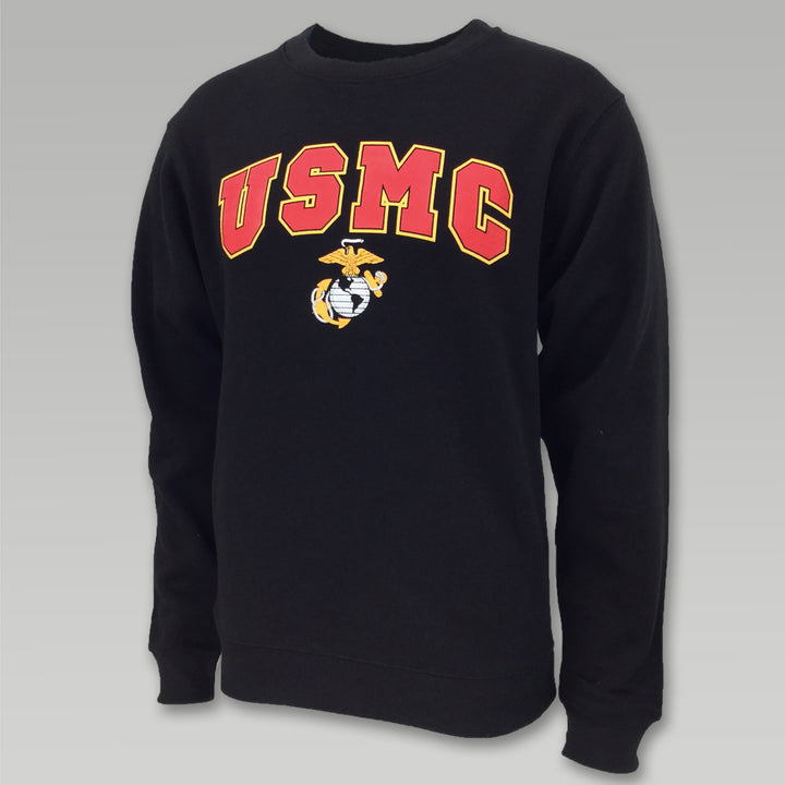 USMC Arch EGA Crewneck (Black)
