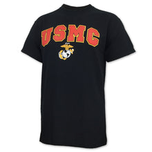 Load image into Gallery viewer, USMC Arch EGA T-Shirt (Black)