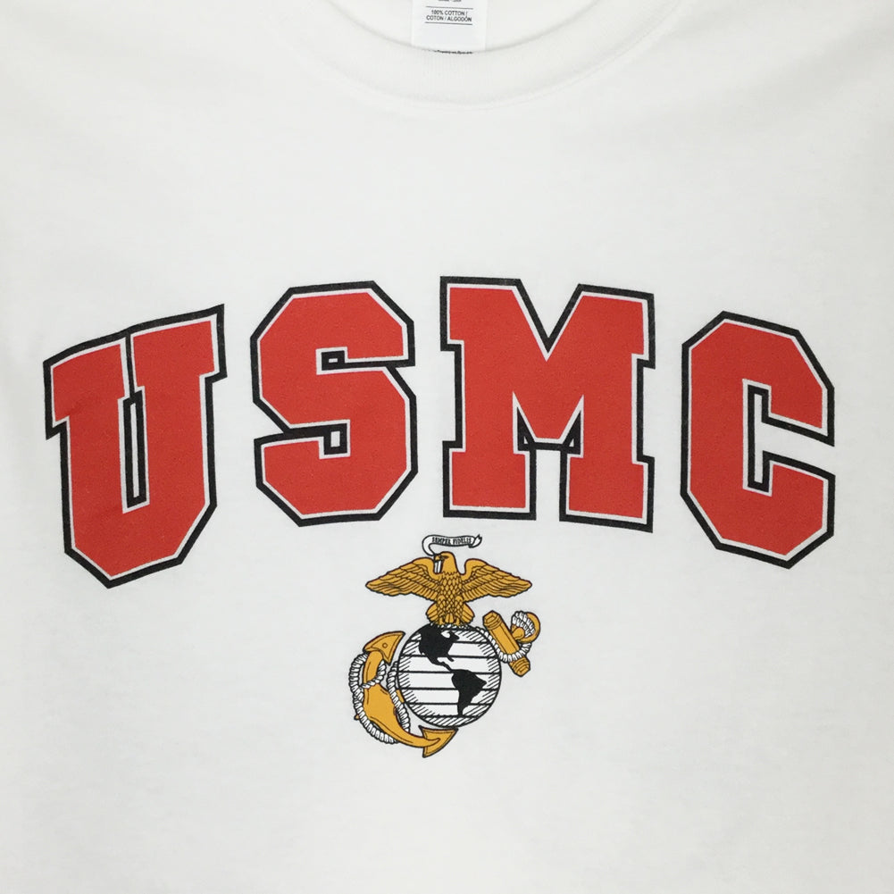 USMC Arch EGA T-Shirt (White)