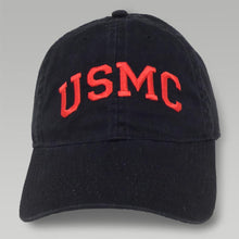 Load image into Gallery viewer, USMC ARCH HAT (BLACK) 2