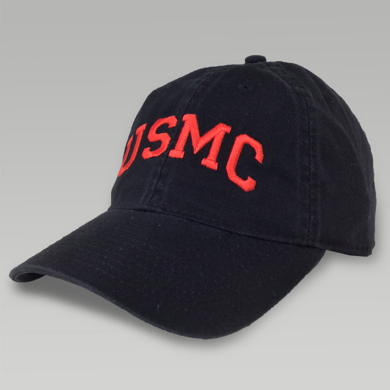 USMC ARCH HAT (BLACK)