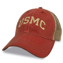 Load image into Gallery viewer, USMC Arch Trucker Hat