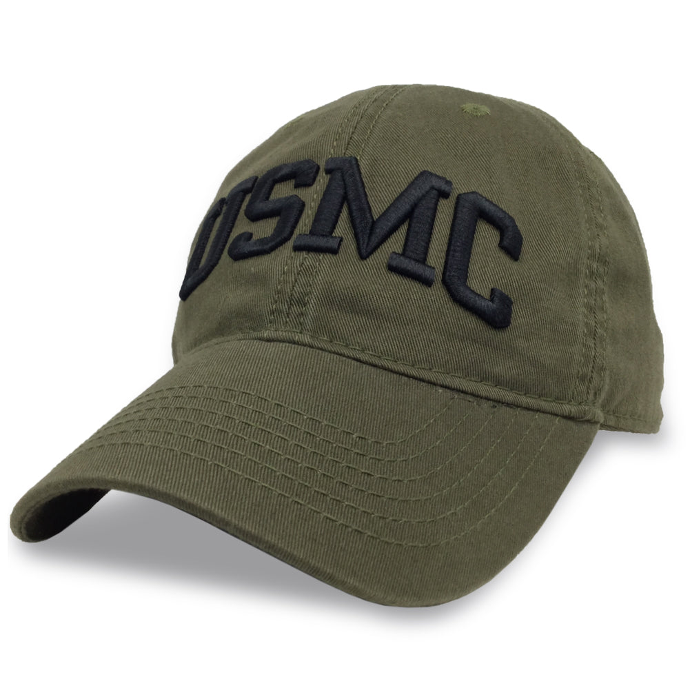 USMC Arch Twill Hat (Olive)