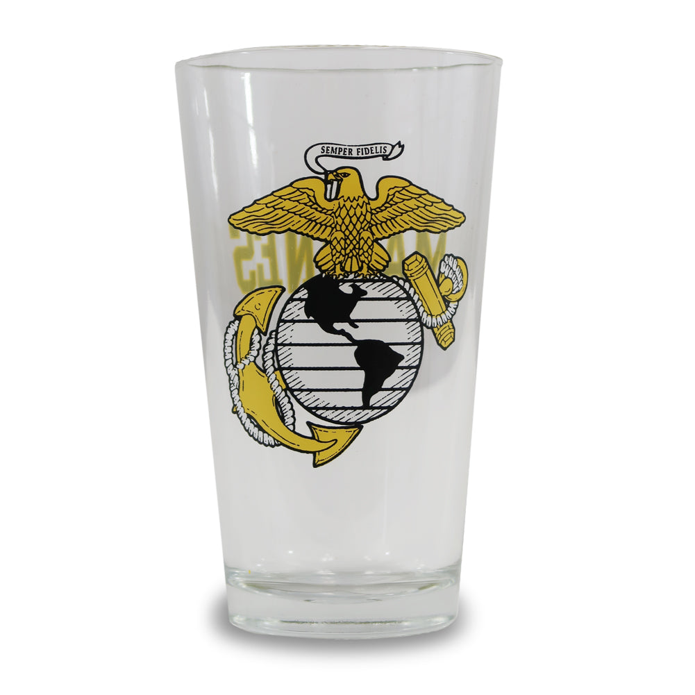 USMC EGA Pint Glass