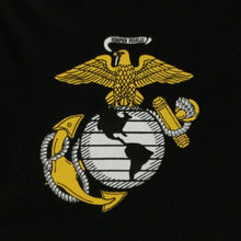 Load image into Gallery viewer, USMC EGA LOGO PERFORMANCE 1/4 ZIP (BLACK) 1