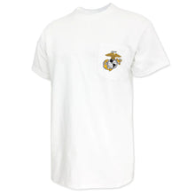 Load image into Gallery viewer, USMC EGA Logo Pocket T-Shirt