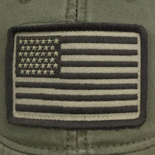 Load image into Gallery viewer, USMC Patch Flag Hat (Moss)