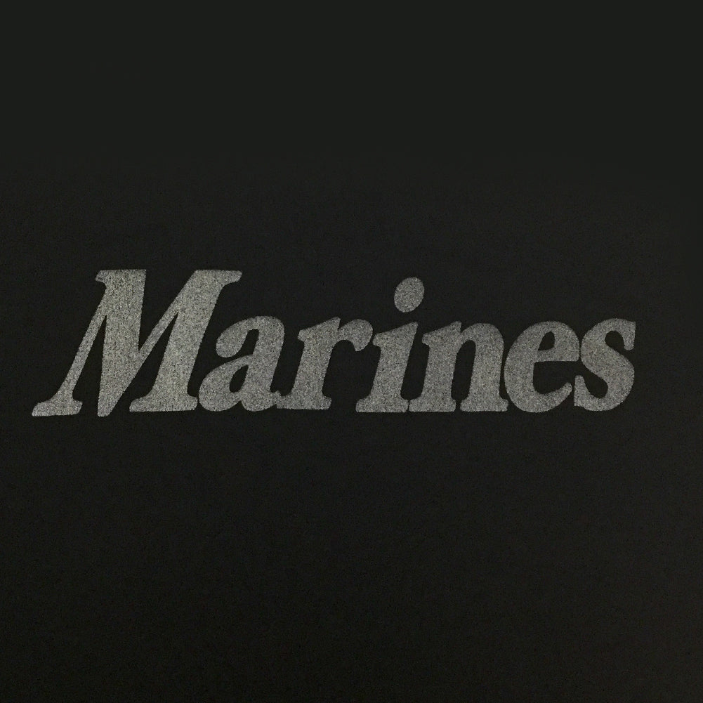 USMC Long Sleeve Performance T (Black)