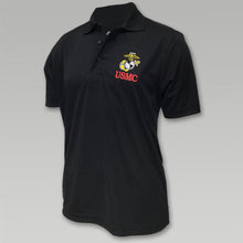 Load image into Gallery viewer, USMC PERFORMANCE POLO (BLACK)
