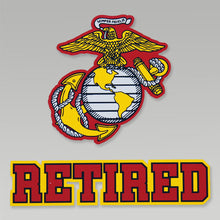 Load image into Gallery viewer, USMC RETIRED DECAL