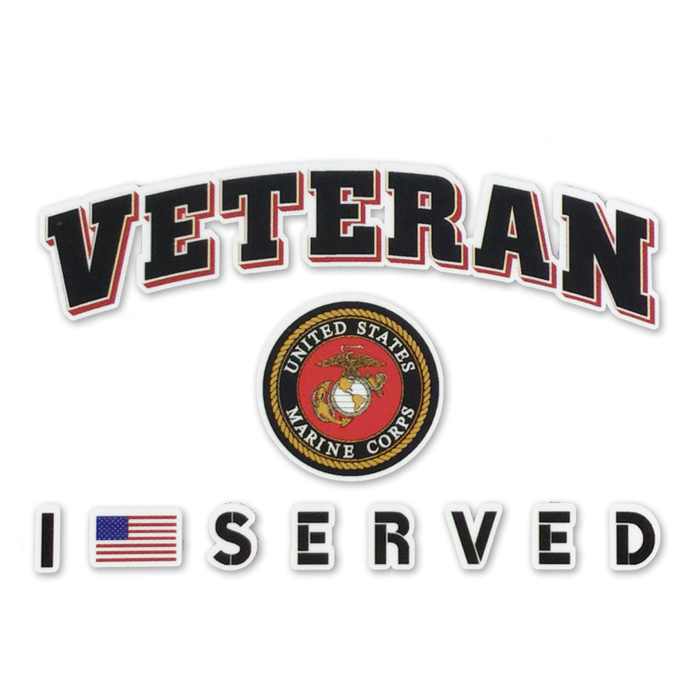USMC Veteran I Served Decal