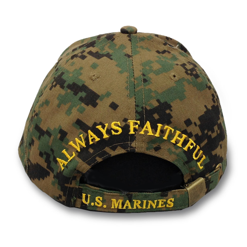 USMC WOODLAND CAMO HAT 3