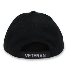 Load image into Gallery viewer, VETERAN FLAG HAT (BLACK) 1