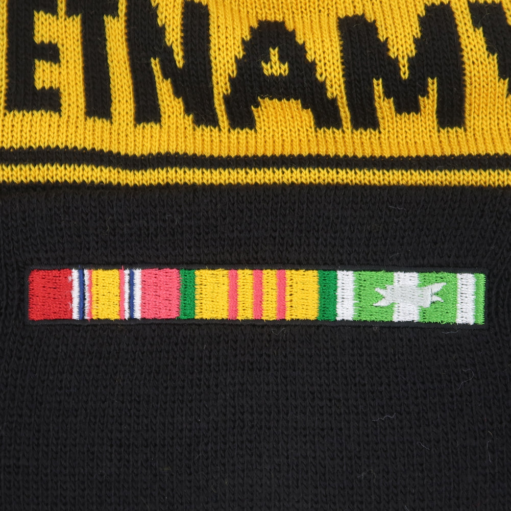 Vietnam Veteran Pom Pom Knit Beanie