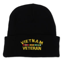 Load image into Gallery viewer, VIETNAM VETERAN WATCH CAP (BLACK) 5